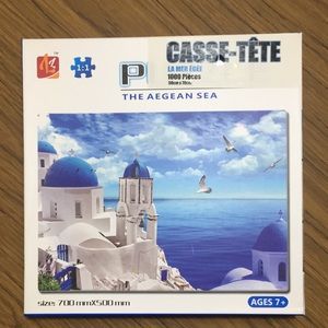 The Aegean Sea PUZZLE  - 1000 pieces